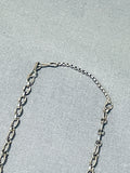 Beautiful Vintage Native American Navajo Turquoise Sterling Silver Necklace Signed-Nativo Arts