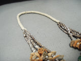 Native American Noteworthy Vintage Santo Domingo Coral Necklace-Nativo Arts