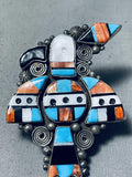 Important Ben Begaye(d.) Kachina Vintage Native American Navajo Sterling Silver Ring-Nativo Arts