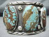 Biggest San Felipe #8 Turquoise Mine Sterling Silver Bracelet-Nativo Arts