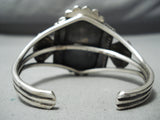 Unforgettable Navajo Damale Turquoise Sterling Silver Bracelet Native American-Nativo Arts
