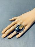 Monument Valley Detailed Native American Navajo Sterling Silver Ring-Nativo Arts