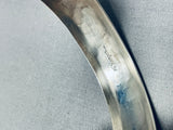 Thomas Singer Vintage Native American Navajo Sterling Silver Bracelet-Nativo Arts