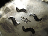 Important Vintage Native American Navajo Gene Charley Turquoise Sterling Silver Concho Belt Old-Nativo Arts