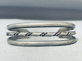 Special Vintage Native American Navajo Sterling Silver Bracelet-Nativo Arts