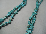 Tremendous Vintage Santo Domingo Native American Sterling Silver Necklace-Nativo Arts