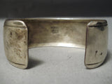 Authentic Vintage Native American Navajo Thomas Singer Gold Sterling Silver Bracelet Old-Nativo Arts