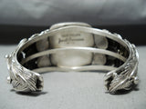 Amazing San Felipe Bumble Bee Sterling Silver Bracelet Huge-Nativo Arts