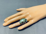 Unbelievable Native American Navajo Royston Turquoise Sterling Silver Ring-Nativo Arts