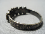 Stunning Vintage Navajo Turquoise Sterling Silver Native American Ring-Nativo Arts