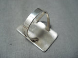 Outstanding Vintage Hopi Sterling Silver Kachina Ring Native American-Nativo Arts