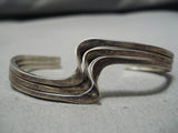 Native American Important Dave Dear Vintage Cherokee Sterling Silver Bracelet Earrings Ring-Nativo Arts