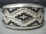 Authentic Dan Jackson Navajo Sterling Silver Bracelet Native American-Nativo Arts