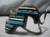Important Vintage Native American Navajo Charles Loloma Apprentice Sterling Silver Bracelet-Nativo Arts