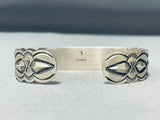 Elevated Detailed Vintage Native American Navajo Turquoise Sterling Silver Bracelet-Nativo Arts