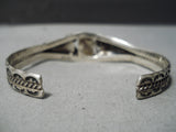 Incredible Vintage Native American Navajo Royston Turquoise Sterling Silver Bracelet-Nativo Arts