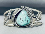 Wonderful Vintage Native American Navajo Turquoise Sterling Silver Bracelet-Nativo Arts
