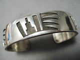 Native American Important Vintage Hope Sterling Silver Overlay Bracelet-Nativo Arts