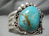 Amazing Jane Neton Vintage Native American Navajo Royston Turquoise Sterling Silver Bracelet-Nativo Arts