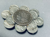 Unbelievable 98 Gram Native American Navajo Sterling Silver Vintage Coins Buckle-Nativo Arts
