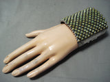 One Of The Best Ever Native American Navajo Royston Turquoise Sterling Silver Bracelet-Nativo Arts