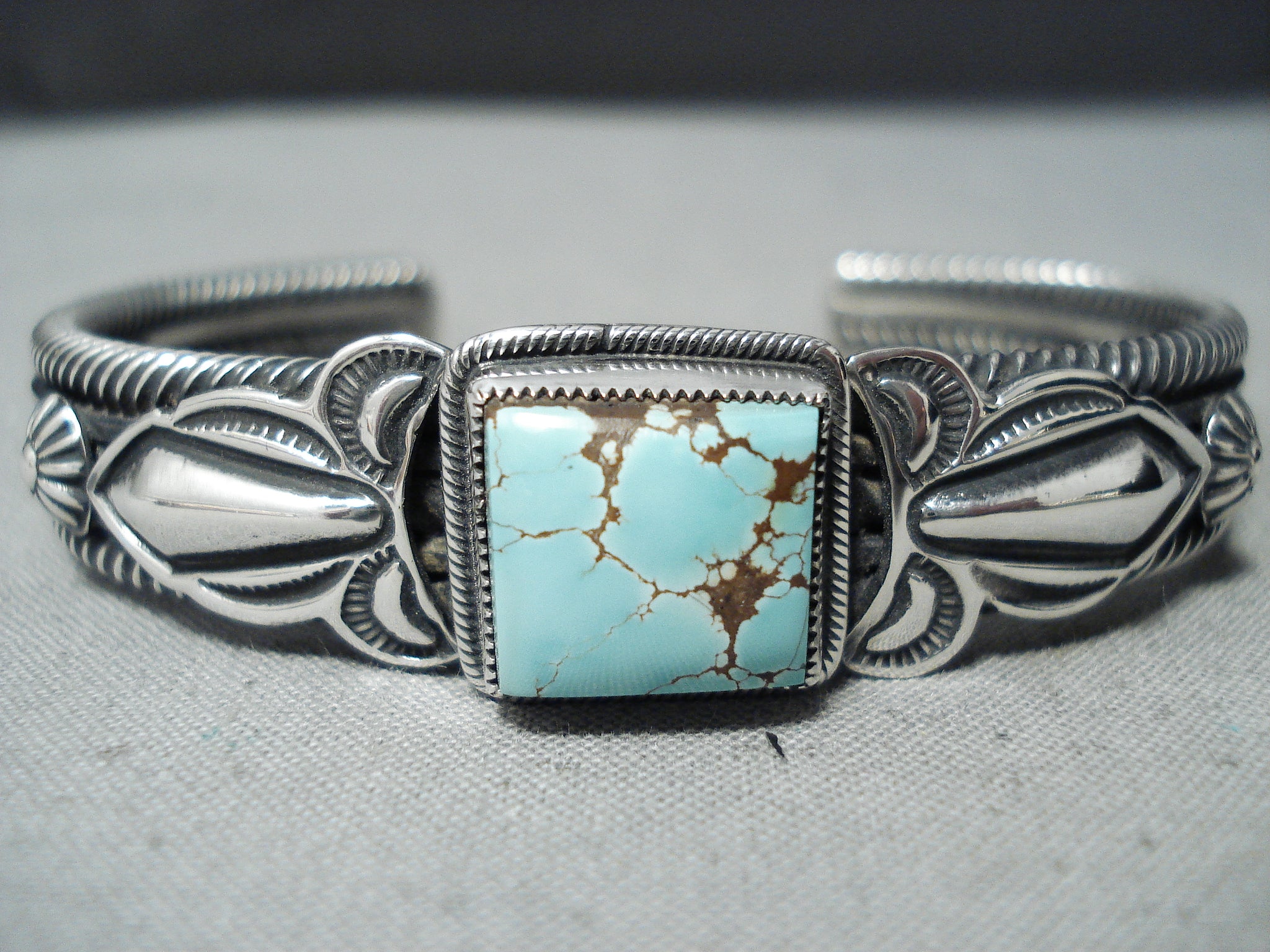 Navajo Gary Reeves Turquoise Bangle