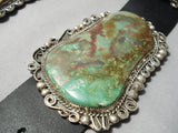 896 Gram Vintage Native American Navajo Royston Turquoise Sterling Silver Slab Concho Belt Old-Nativo Arts