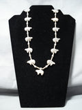 Native American Fascinating Sugulite Sterling Silver Bear Fetish Necklace-Nativo Arts
