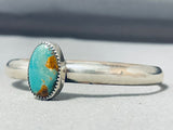 Spectacular Vintage Native American Navajo Royston Turquoise Sterling Silver Bracelet-Nativo Arts