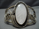 Vintage Navajo Sterling Silver Native American Cuff Bracelet Old-Nativo Arts