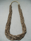 Native American Very Rare All Heishi Vintage Santo Domingo Necklace-Nativo Arts