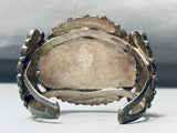 One Of The Best Ever Vintage Native American Zuni Inlay Turquoise Sterling Silver Bracelet-Nativo Arts