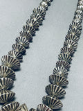 One Of The Best Vintage Native American Navajo Sterling Silver Necklace-Nativo Arts