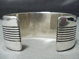 Tremendous Navajo Sterling Silver Bracelet Native American-Nativo Arts
