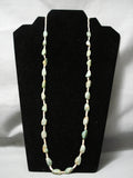 Rare Vintage Santo Domingo Royston Turquoise Heishi Native American Necklace-Nativo Arts