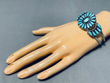 Dorothy Martinez Vintage Native American Navajo Turquoise Sterling Silver Bracelet-Nativo Arts