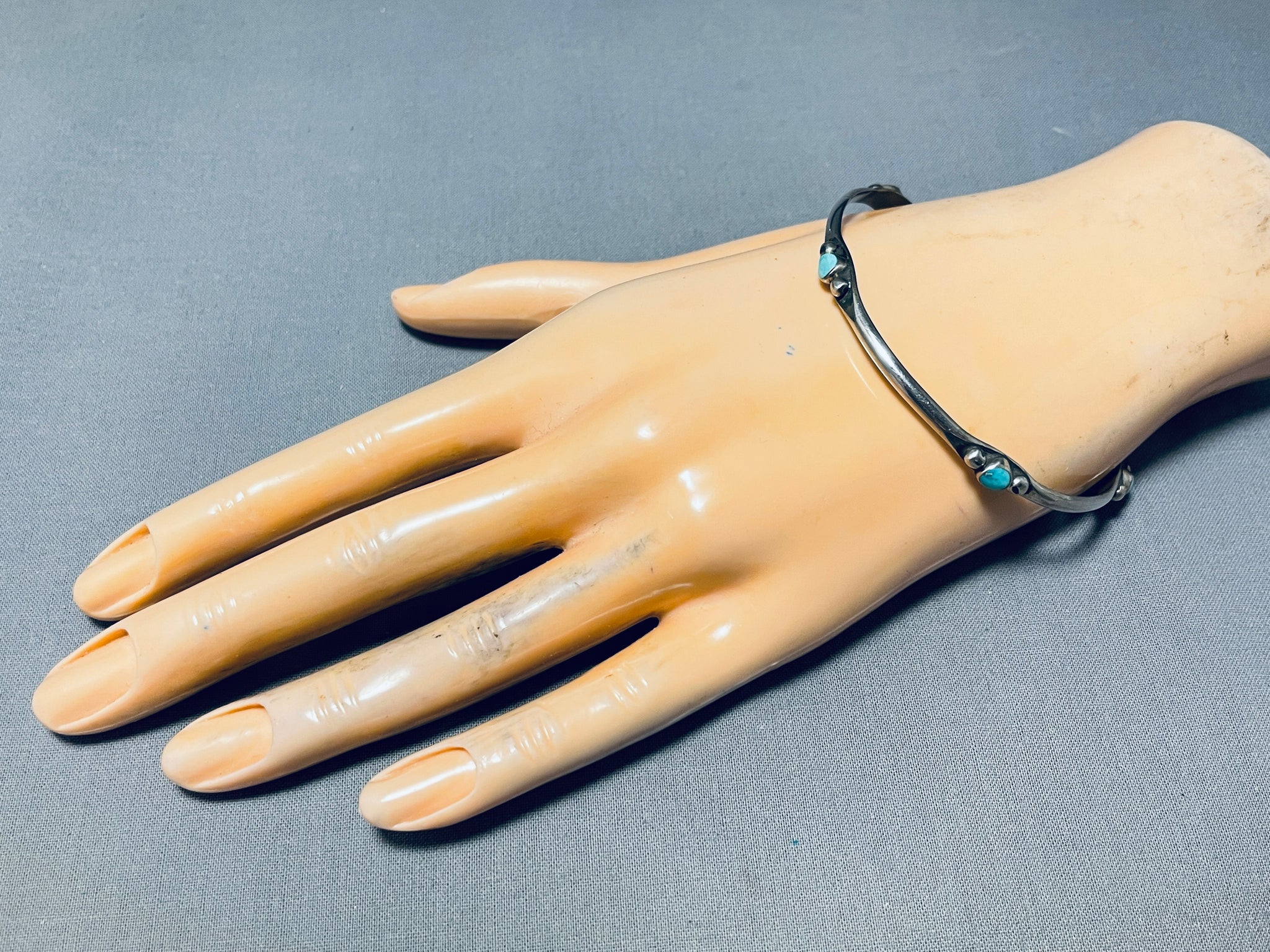 Incredible Vintage Native American Navajo Turquoise Sterling