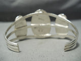 Important Vintage Native American Navajo Orvil Jack Turquoise Sterling Silver Bracelet-Nativo Arts