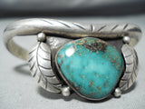 Tremendous Vintage Native American Navajo Royston Turquoise Sterling Silver Bracelet Old-Nativo Arts