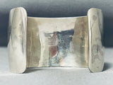 Freddy Douglas Very Unique Wave Vintage Native American Navajo Sterling Silver Bracelet-Nativo Arts
