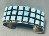Best Sierra Nevada Turquoise Vintage Native American Navajo Sterling Silver Bracelet Cuff-Nativo Arts