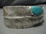 Important Vintage Native American Navajo Ben Begaye Royston Turquoise Sterling Silver Bracelet-Nativo Arts