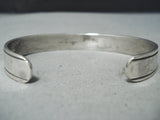 Incredible Navajo Sterling Silver & 14k Gold Bracelet Native American-Nativo Arts