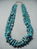 Vibrant Vintage Santo Domingo Royston Turquoise Necklace Native American Old-Nativo Arts