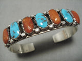 Native American Quality Carmelita Simplicio Turquoise Sterling Silver Bracelet-Nativo Arts