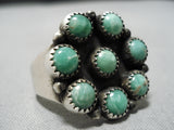 Marvelous Vintage Native American Navajo Royston Turquoise Sterling Silver Ring-Nativo Arts