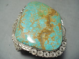 Best Vintage Native American Navajo Ben Begaye (d.) Turquoise Sterling Silver Bracelet-Nativo Arts