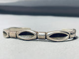 Very Important Vintage Native American Navajo Kenneth Begay Sterling Silver Bracelet-Nativo Arts