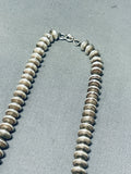 Exquisite Vintage Native American Navajo Sterling Silver Necklace-Nativo Arts