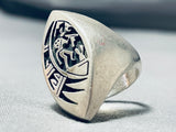 Advanced Twisting Silver Work Vintage Navajo Or Native American Hopi Sterling Ring-Nativo Arts